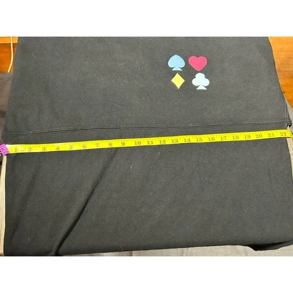 Spirit Jersey WildCard Las Vegas Casino long sleeve shirt Small S black 2 Sided - Picture 8 of 13